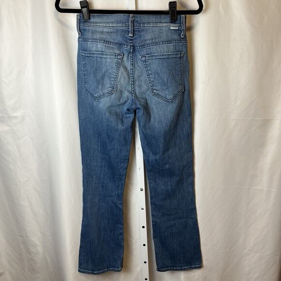 Mother The Insider Crop Fray Jeans 26 After All These Years Distressed Limited - Picture 5 of 8